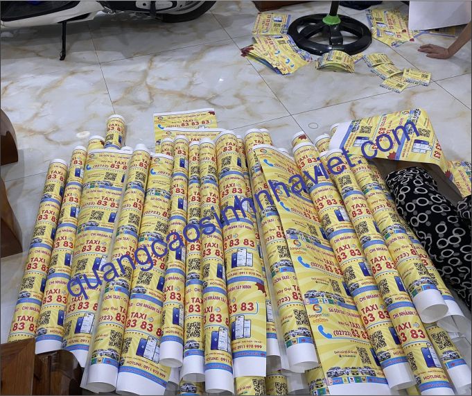 in Poster  quảng cáo Taxi Biên Hòa - Đồng Nai